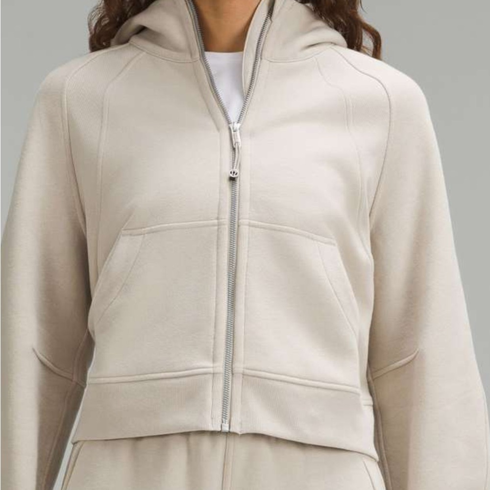 Lululemon Scuba Oversized Full-Zip Hoodie- Mojave Tan - Picture 4 of 4